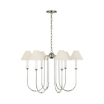 Ingela 36" Chandelier LIGHTING - chandelier Visual Comfort Polished Nickel