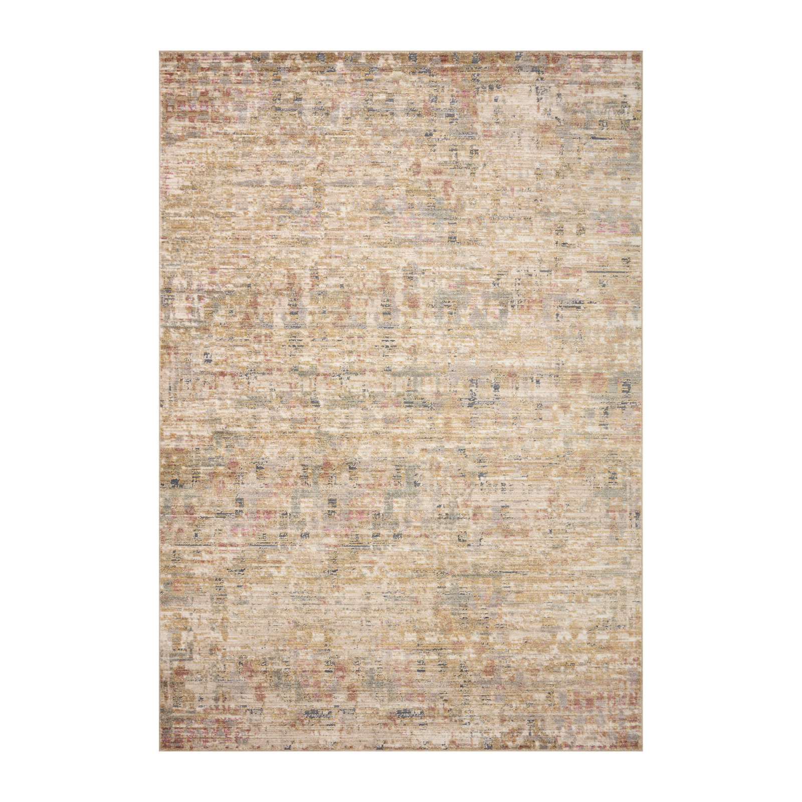 Loloi Arden Sand / Multi Rug 0-RUGS-patterned Loloi