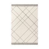Arkell Ivory/Charcoal Rug 0-RUGS - wool Surya