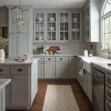 Magnolia Home by Joanna Gaines x Loloi Betty Ivory / Green RUGS - neutral Loloi