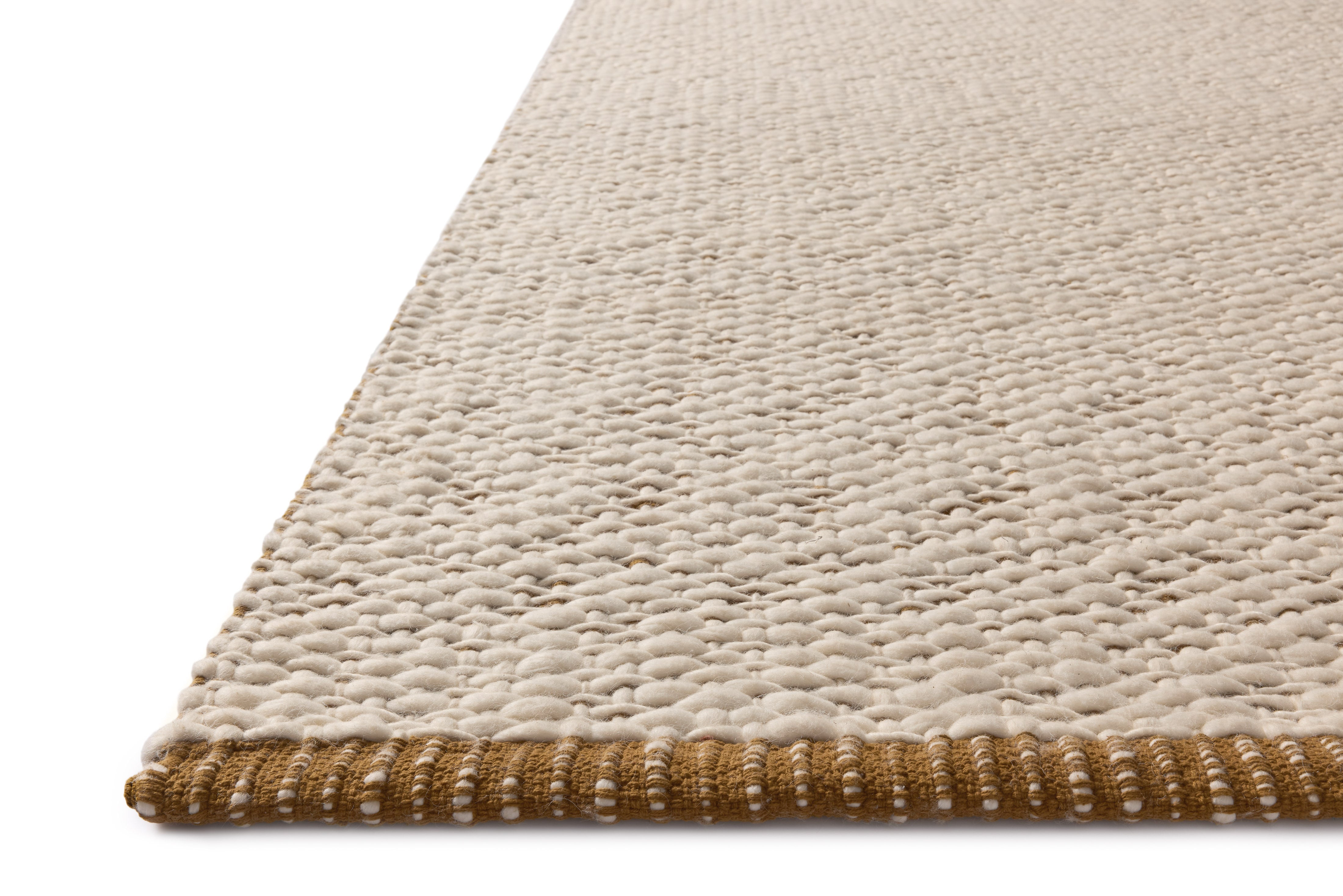 Magnolia Home by Joanna Gaines x Loloi Betty Ivory / Spice RUGS - neutral Loloi