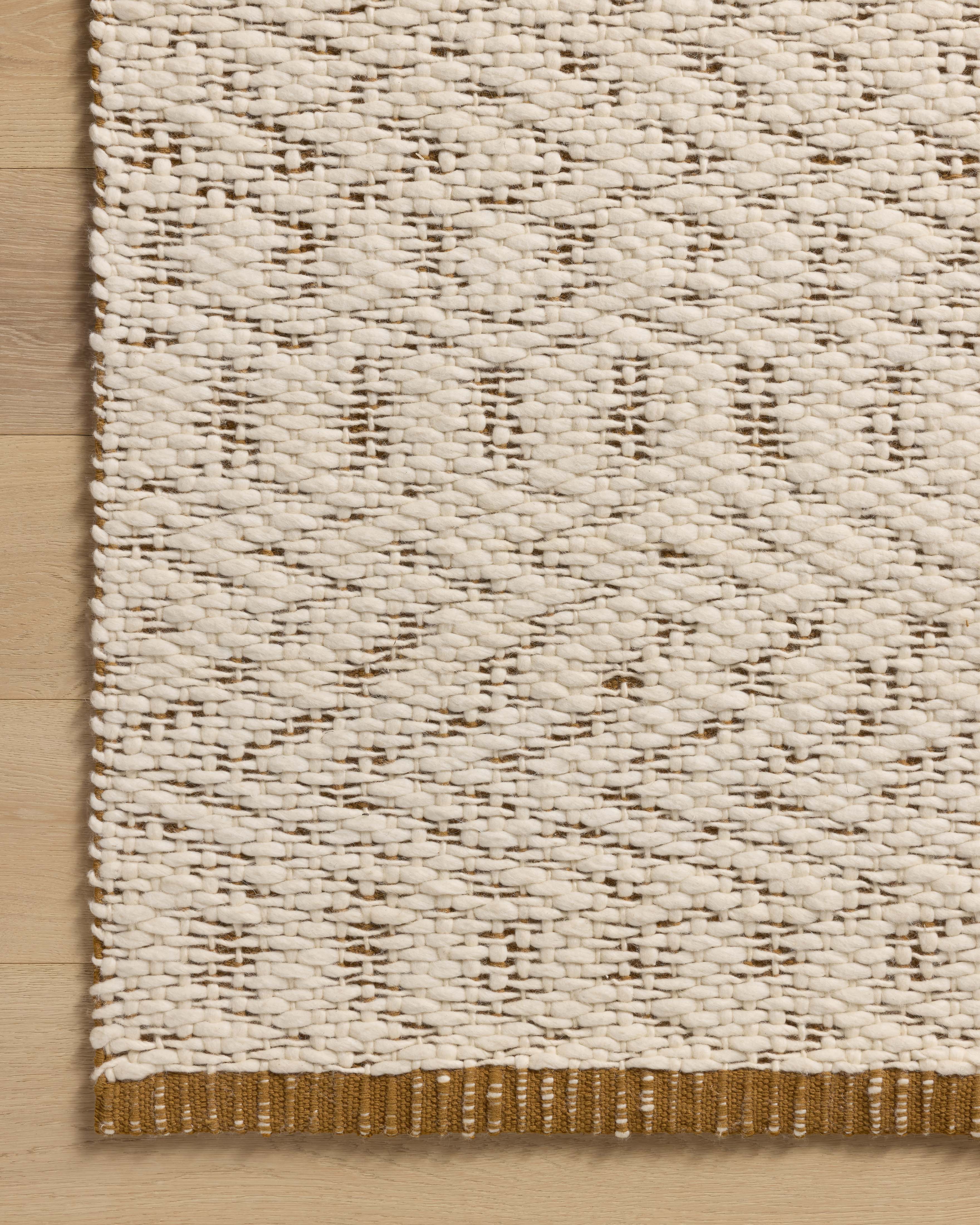 Magnolia Home by Joanna Gaines x Loloi Betty Ivory / Spice RUGS - neutral Loloi