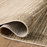 Jeremiah Brent x Loloi Bleecker Sand / Charcoal Rug RUGS-geometric Loloi