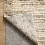 Jeremiah Brent x Loloi Bleecker Sand / Charcoal Rug RUGS-geometric Loloi