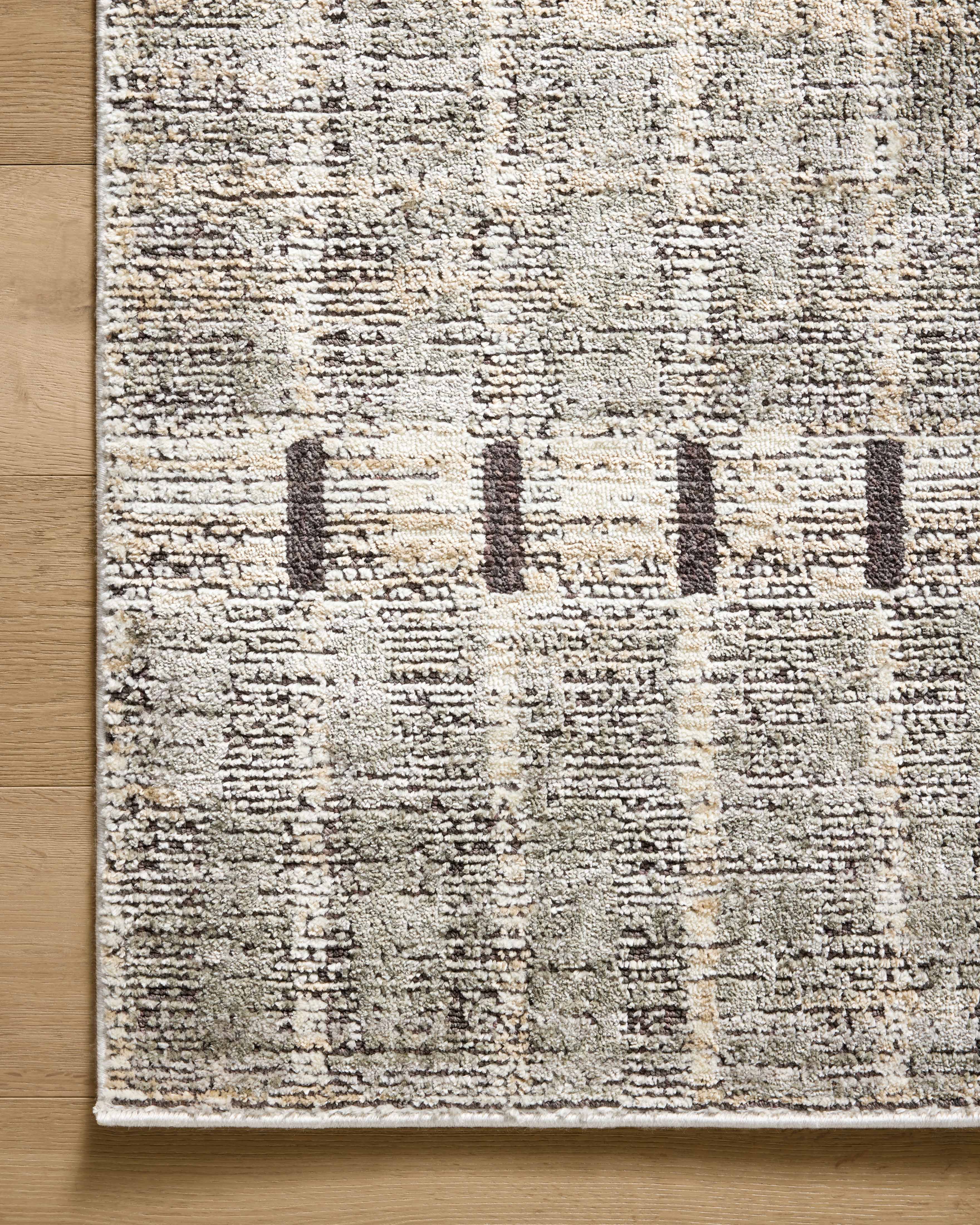 Jeremiah Brent x Loloi Bleecker Sage / Granite Rug RUGS-geometric Loloi