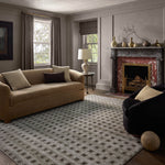 Jeremiah Brent x Loloi Bleecker Silver / Charcoal Rug RUGS-geometric Loloi