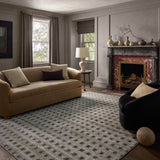 Jeremiah Brent x Loloi Bleecker Silver / Charcoal Rug RUGS-geometric Loloi