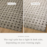 Jeremiah Brent x Loloi Bleecker Silver / Charcoal Rug RUGS-geometric Loloi