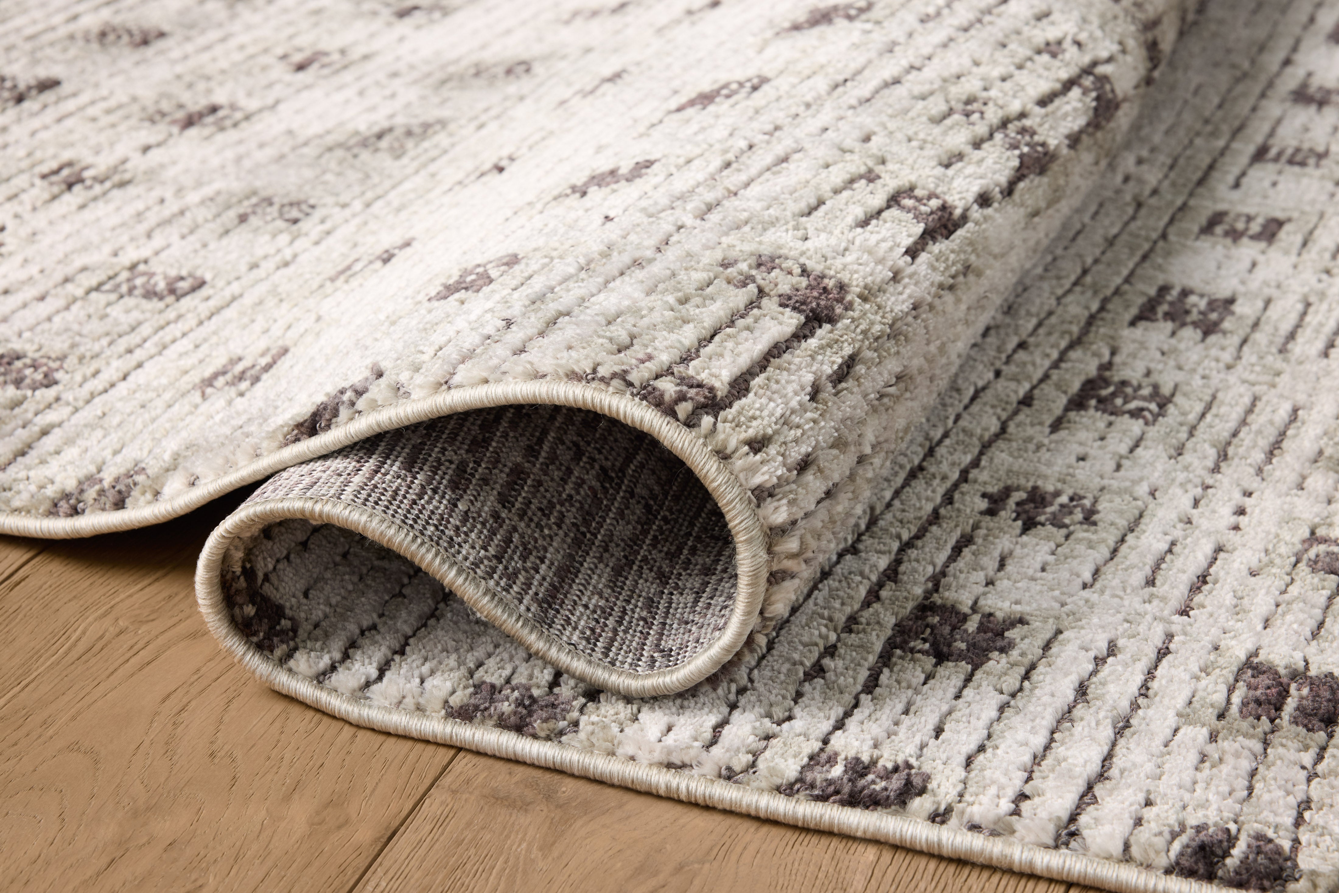 Jeremiah Brent x Loloi Bleecker Silver / Charcoal Rug RUGS-geometric Loloi