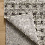 Jeremiah Brent x Loloi Bleecker Silver / Charcoal Rug RUGS-geometric Loloi