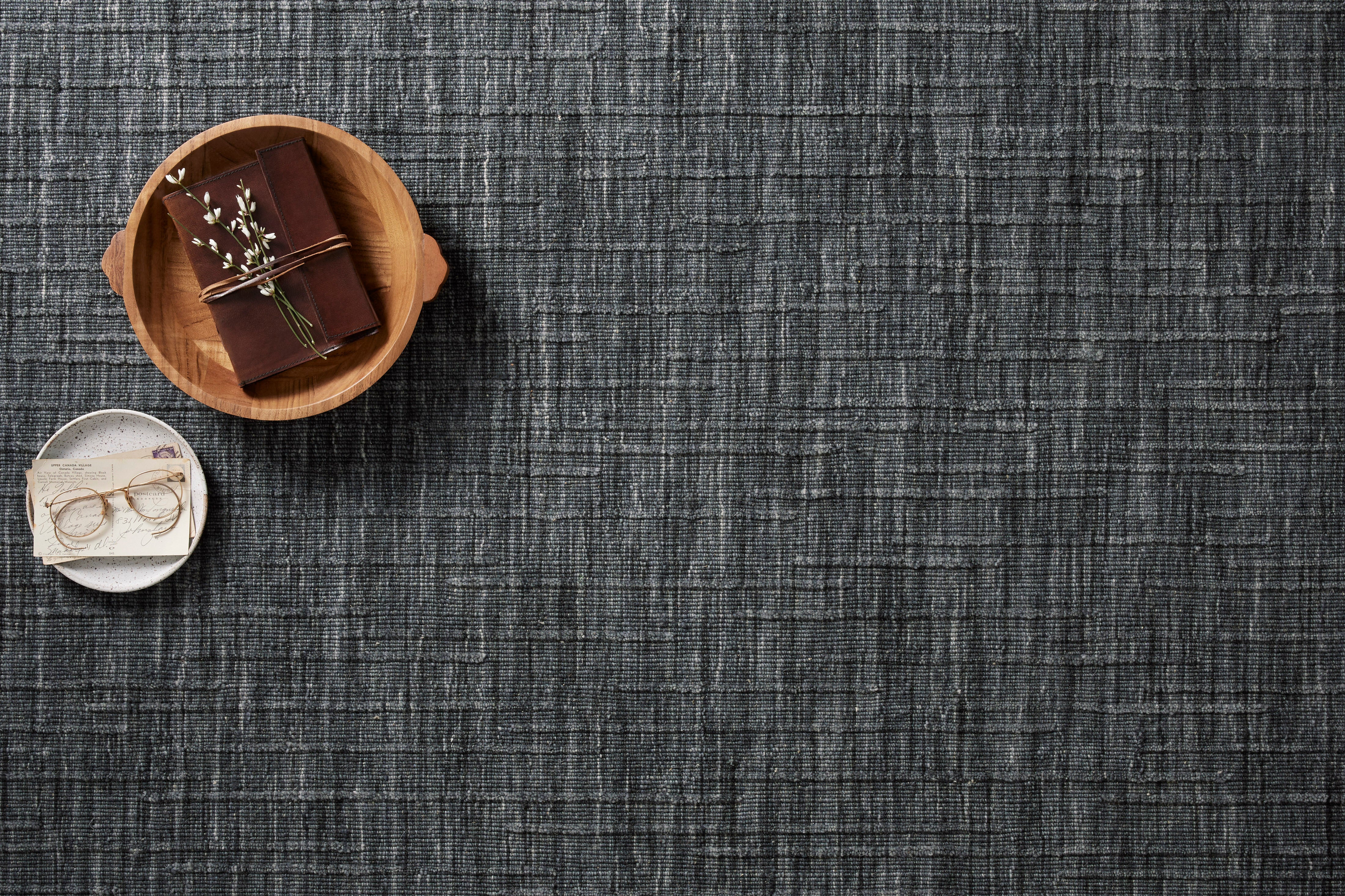 OVERSTOCK RUG - Loloi Brooks Ink - 9'3" x 13' RUGS - wool Loloi