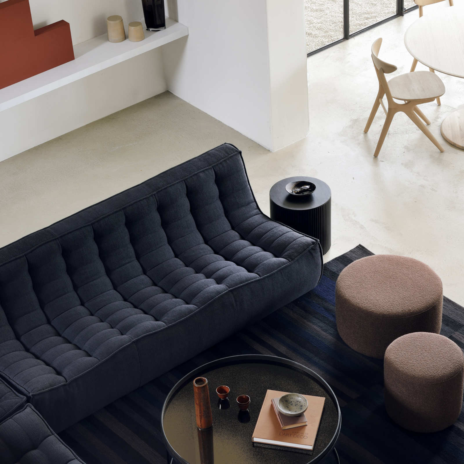 Barrow Pouf 6 - FURNITURE - ottoman Ethnicraft