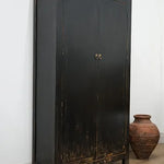 Billie Reclaimed Wood Armoire - Weathered Black 7 - FURNITURE - bookcase/cabinet Hauer Market