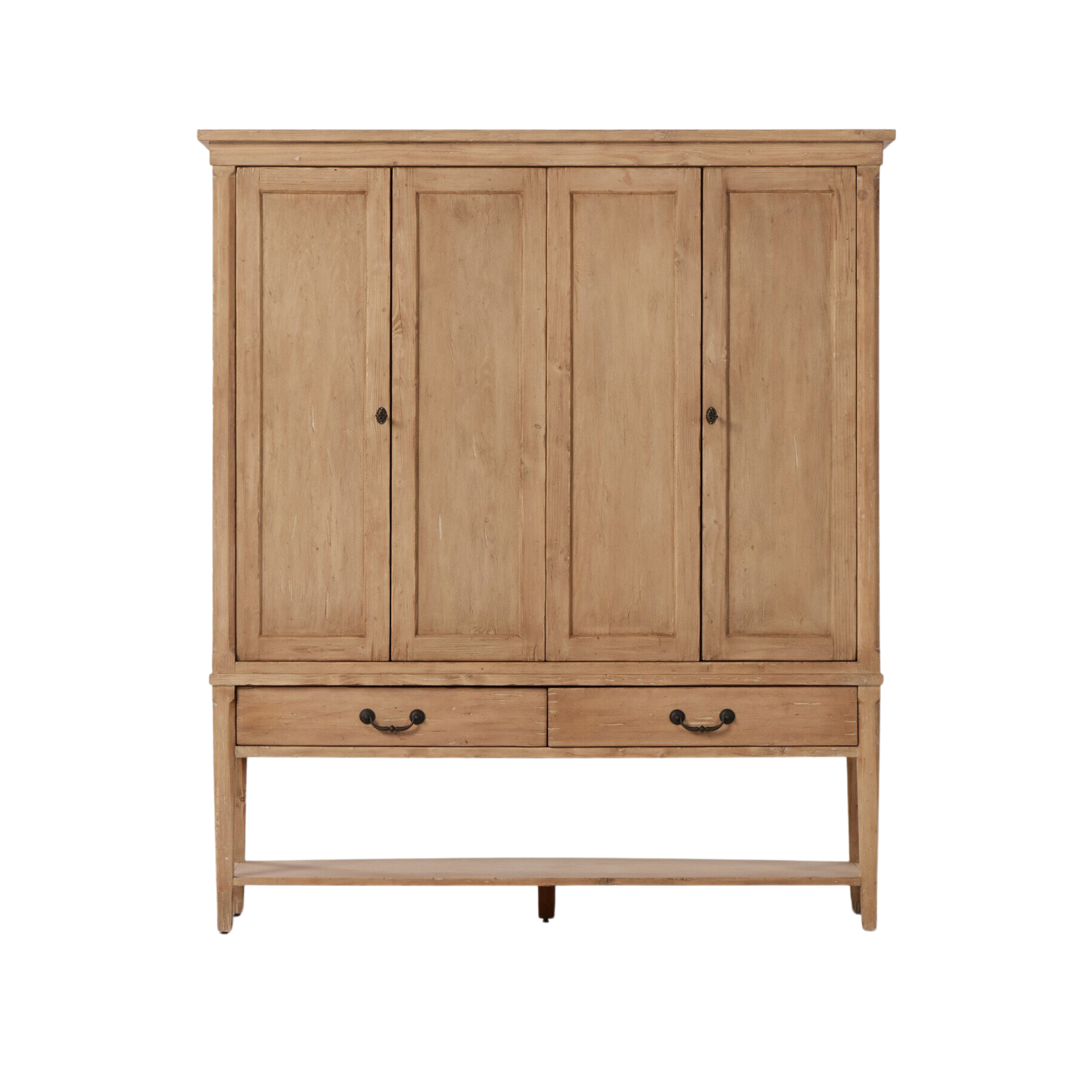 FLOOR MODEL - Brimley Wide Cabinet - Light Pine FURNITURE - floor model Four Hands