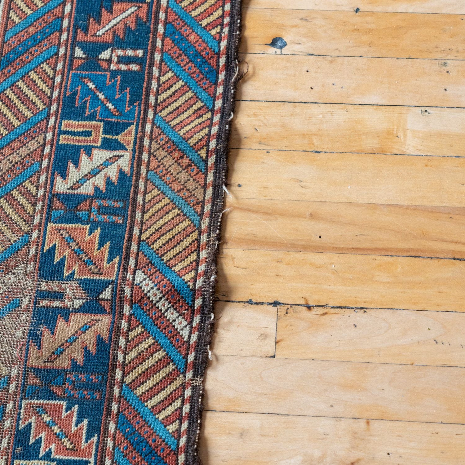 3'4" x 4'11" Antique Caucasian Rug RUGS - vintage Rug & Weave Rugs