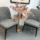 FLOOR MODEL - Farrah Dining Chair - Pepper - set of 2 FURNITURE - floor model Style In Form