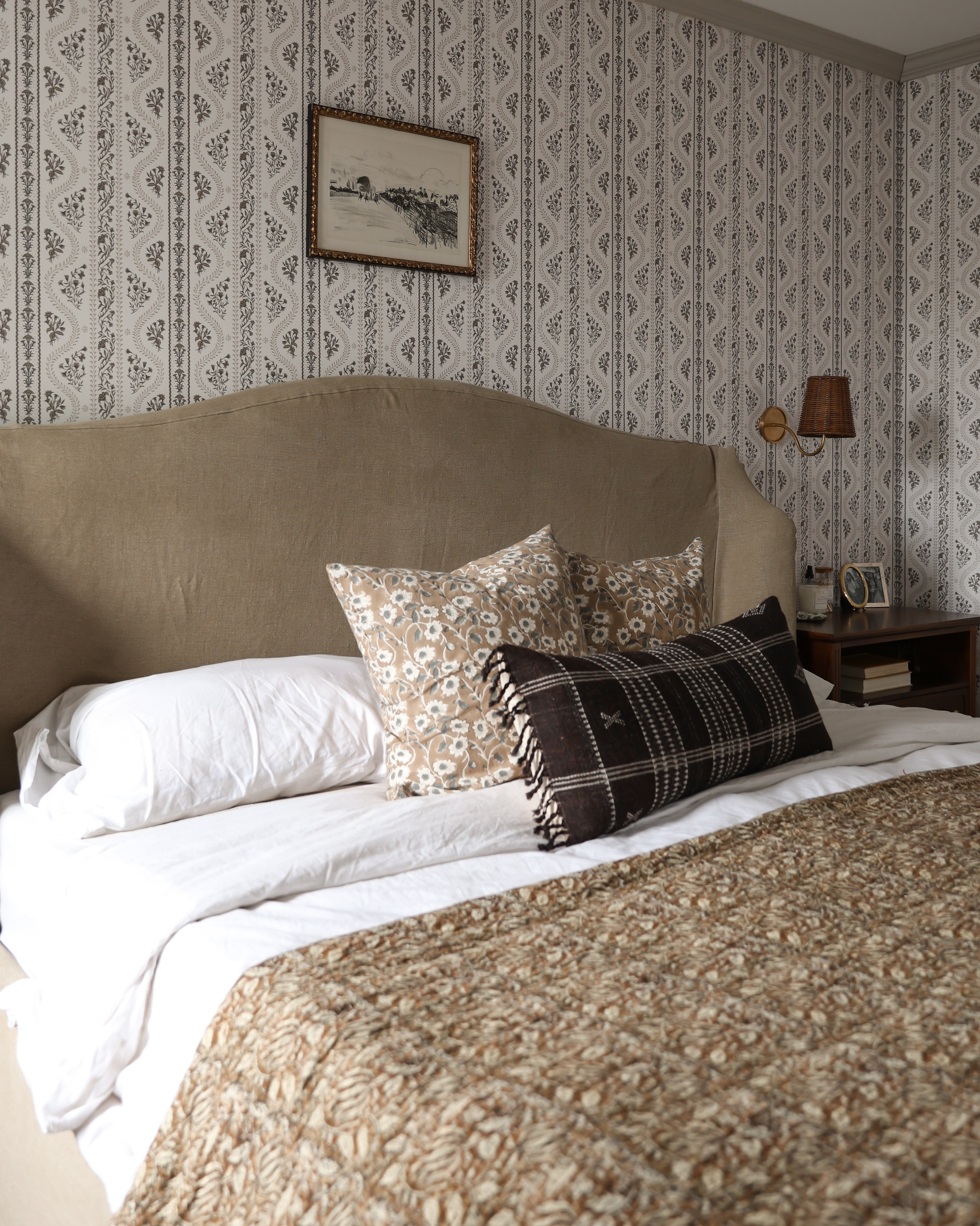 Mary Slipcover Bed 13 - FURNITURE - bed Four Hands