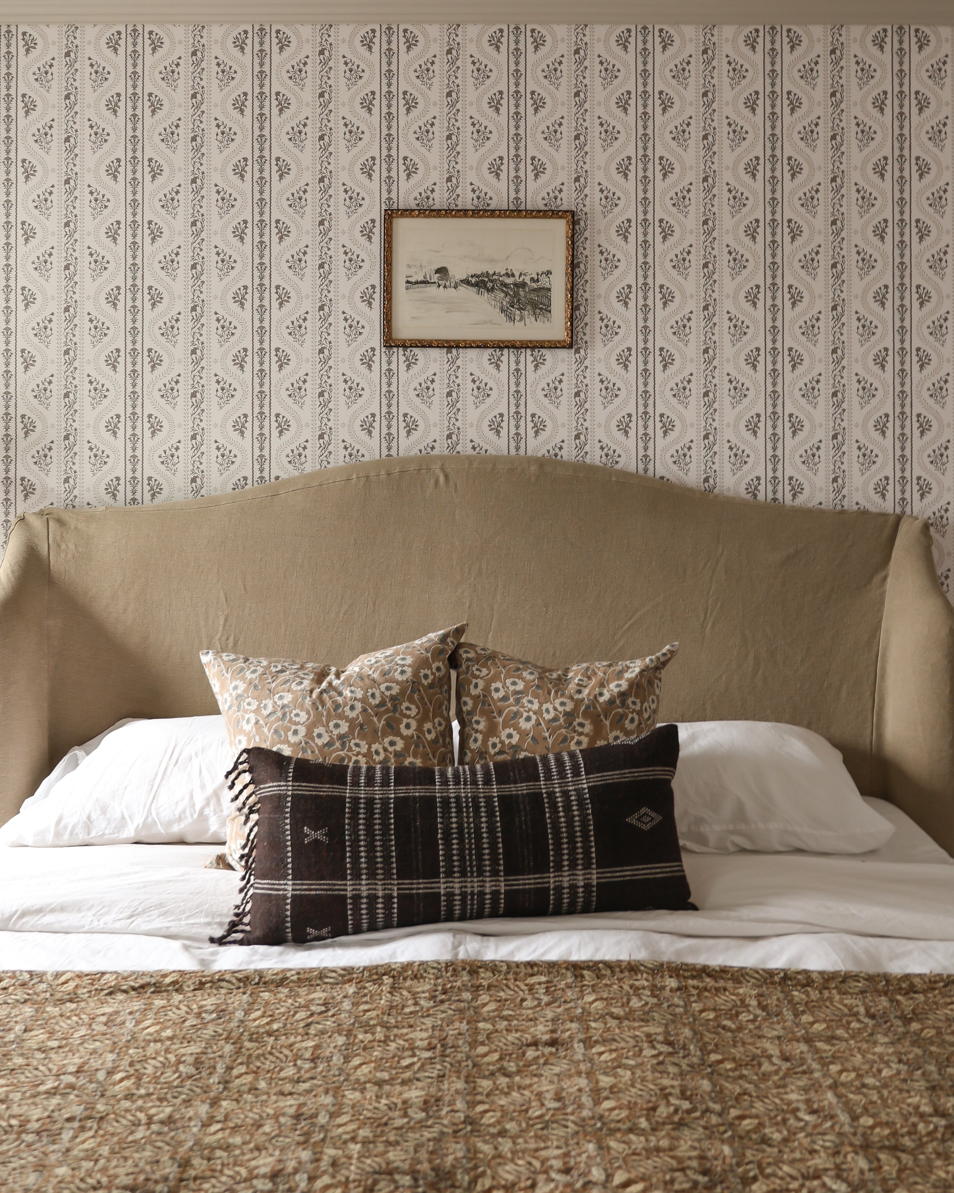 Mary Slipcover Bed 13 - FURNITURE - bed Four Hands