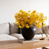 Faux Yellow Forsythia Bunch faux stem Tri W Imports