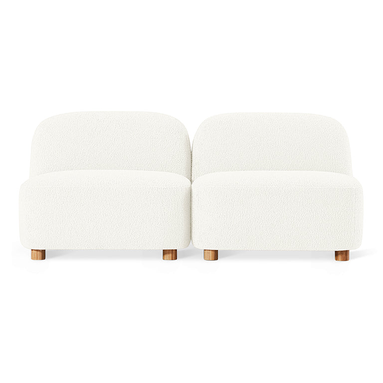 Gus* Modern Circuit Modular 2 pc Armless Sofa 8 - a - FURNITURE - modular - circuit Gus Himalaya Cloud