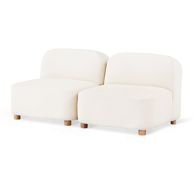 Gus* Modern Circuit Modular 2 pc Armless Sofa 8 - a - FURNITURE - modular - circuit Gus