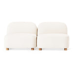 Gus* Modern Circuit Modular 2 pc Armless Sofa 8 - a - FURNITURE - modular - circuit Gus Merino Cream