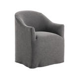 FLOOR MODEL - Cove Dining Chair - Bergamo Charcoal FURNITURE - floor model Four Hands