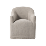 FLOOR MODEL - Cove Dining Chair - Heather Twill Stone FURNITURE - floor model Four Hands