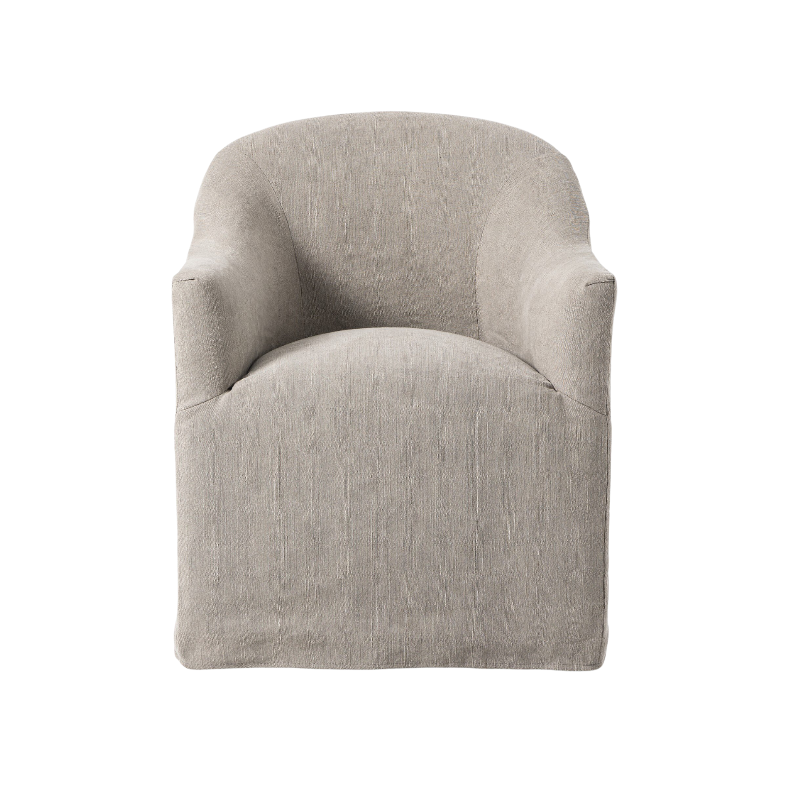 FLOOR MODEL - Cove Dining Chair - Heather Twill Stone FURNITURE - floor model Four Hands