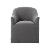 FLOOR MODEL - Cove Dining Chair - Bergamo Charcoal FURNITURE - floor model Four Hands