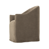 FLOOR MODEL - Cove Dining Chair With Casters - Broadway Coffee FURNITURE- floor model Four Hands