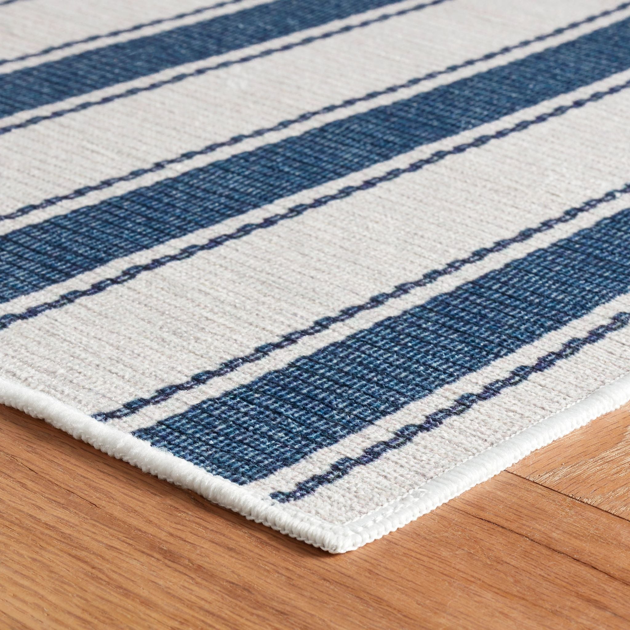 Awning Stripe Machine Washable Rug RUGS - washable Dash & Albert