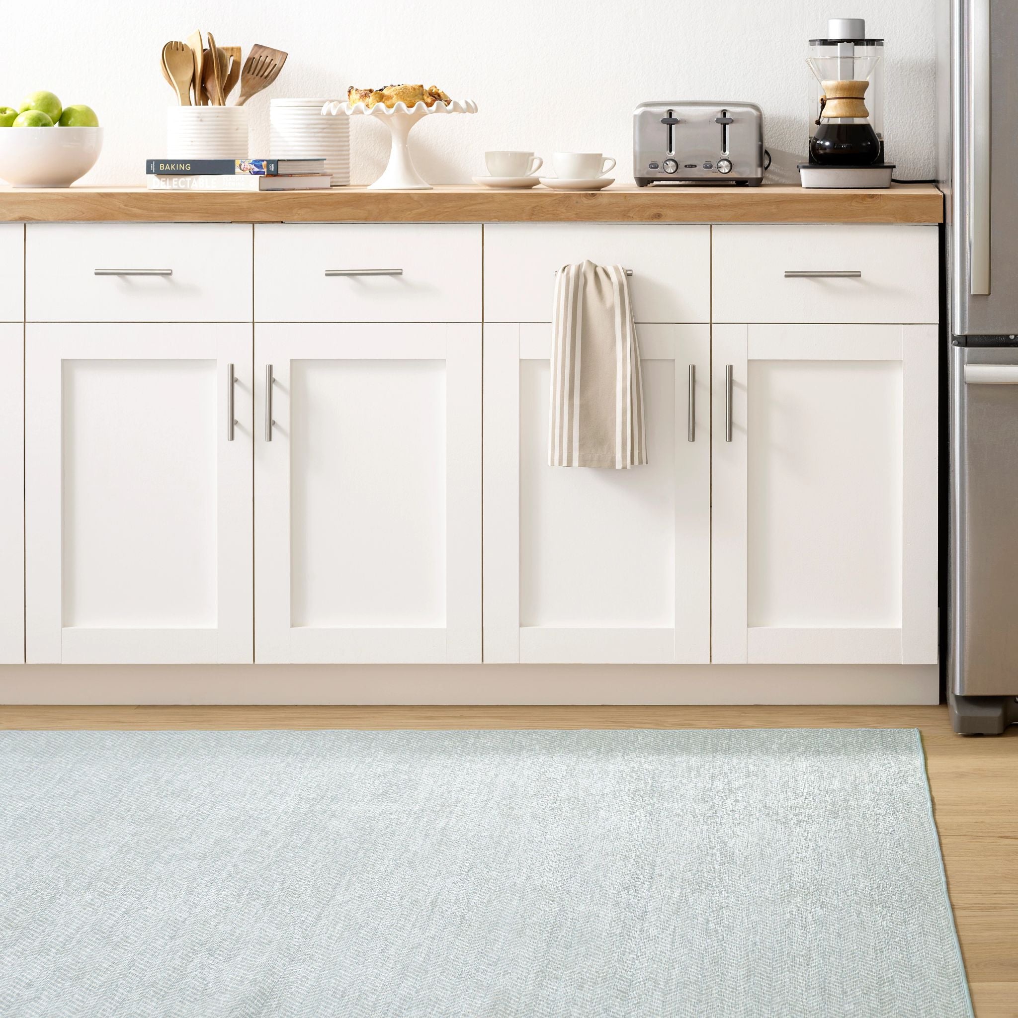 Herringbone Machine Washable Rug RUGS - washable Dash & Albert