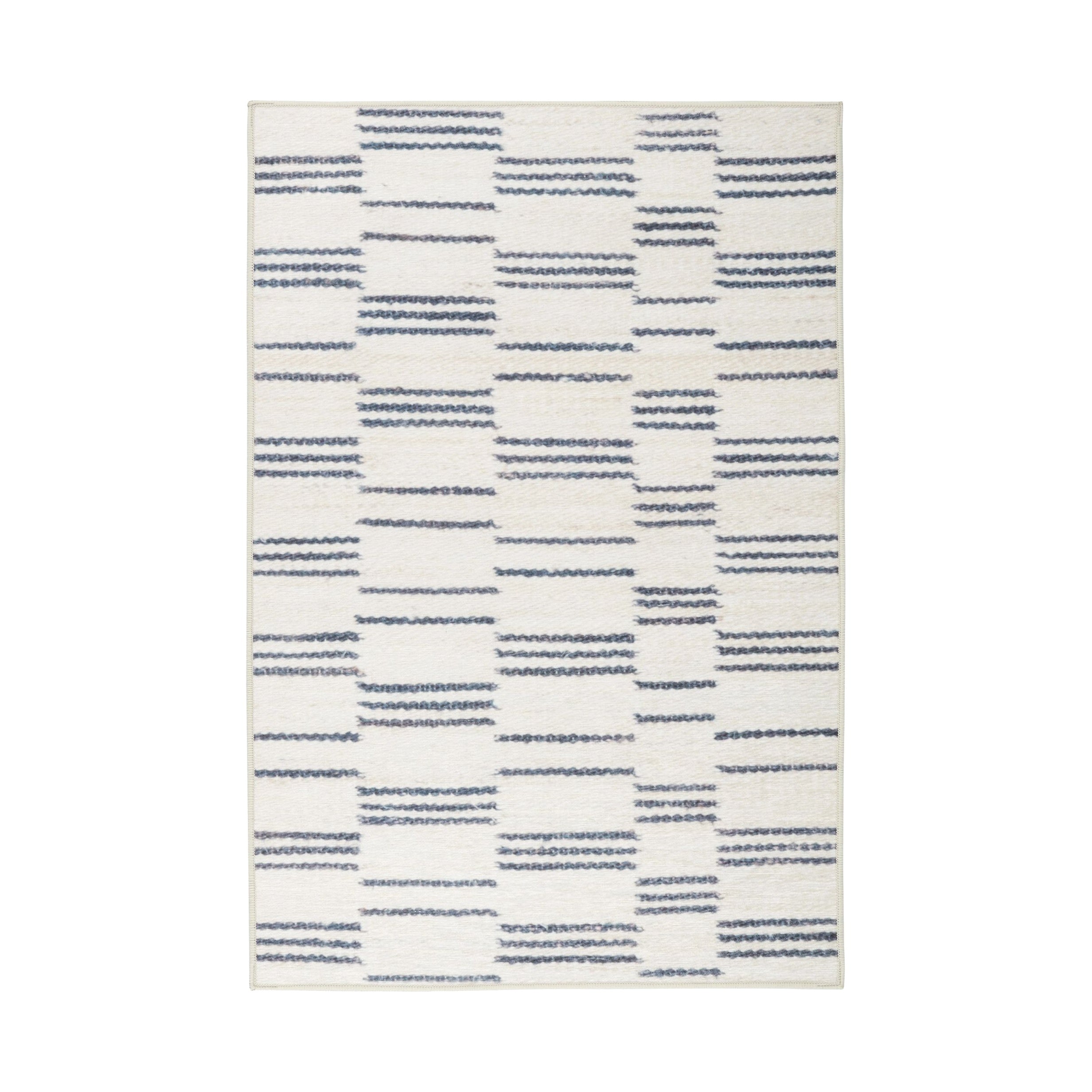 Leni Machine Washable Rug RUGS - washable Dash & Albert Oatmeal 2' x 3'