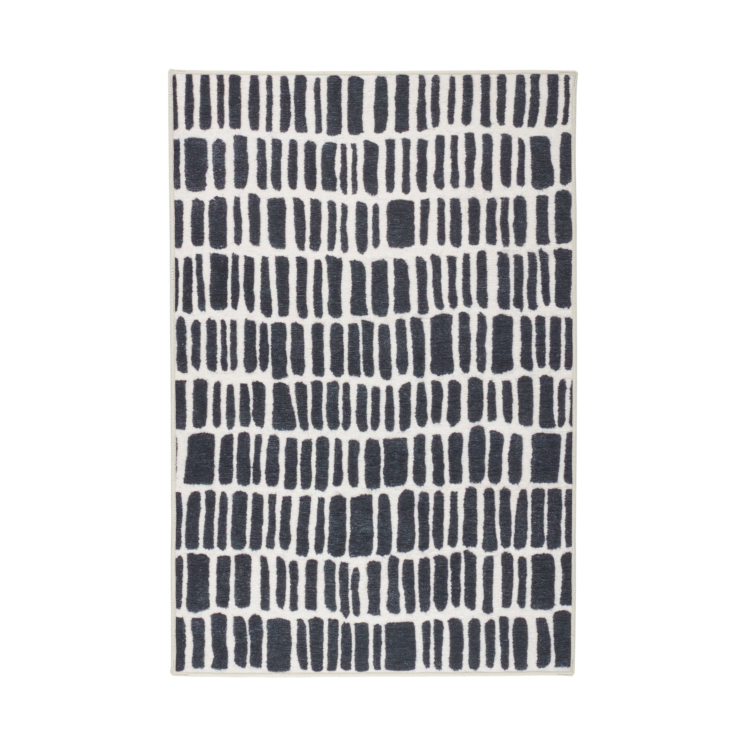 Roark Machine Washable Rug RUGS - washable Dash & Albert Charcoal 2' x 3'