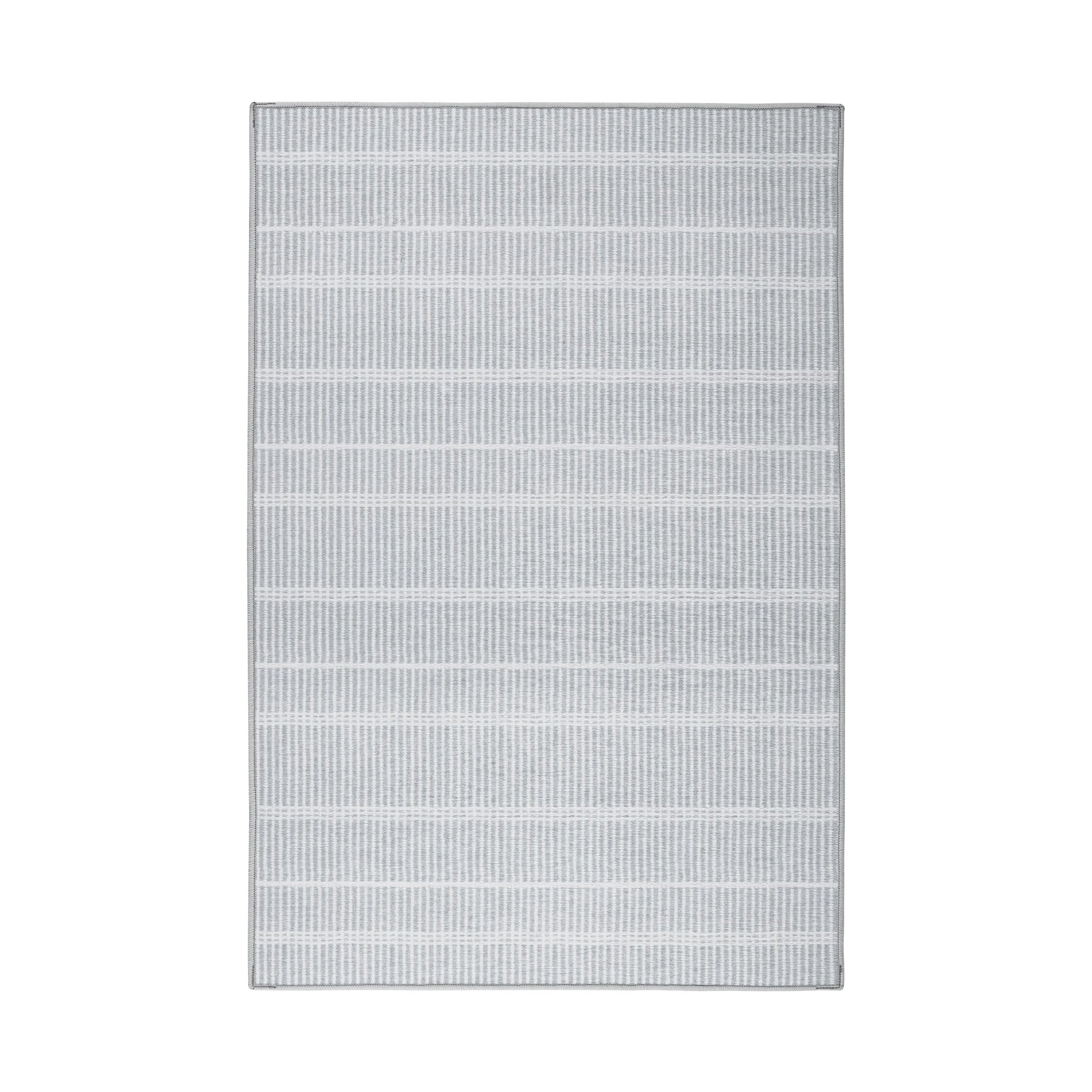 Samson Machine Washable Rug Rugs-washable Dash & Albert Grey 2' x 3'