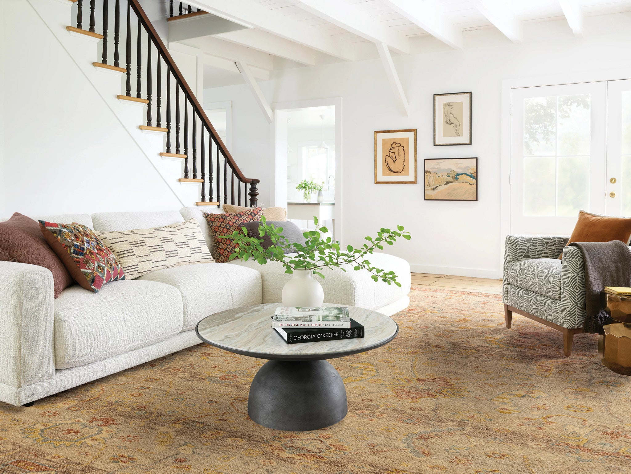 Nora Hand Knotted Wool Rug RUGS - wool Dash & Albert