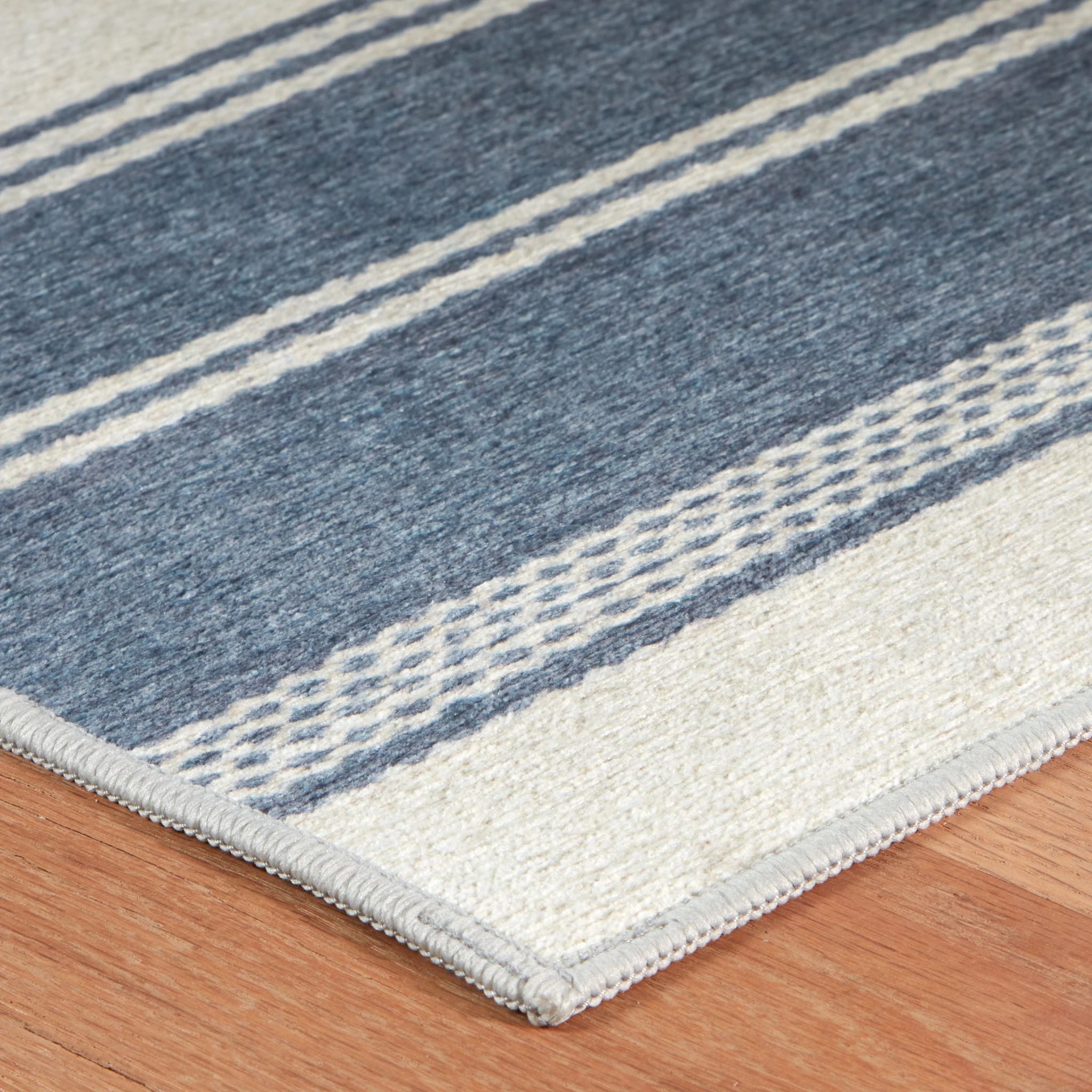 Bowman Stripe Machine Washable Rug RUGS - washable Dash & Albert