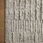 Brigette Romanek x Loloi Dana Grey Rug 1- RUGS - wool Loloi