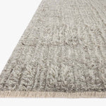 Brigette Romanek x Loloi Dana Grey Rug 1- RUGS - wool Loloi