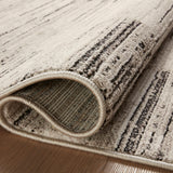 Loloi Darby Charcoal / Sand Rug 0-RUGS-patterned Loloi