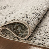 Loloi Darby Oatmeal / Charcoal Rug 0-RUGS-patterned Loloi