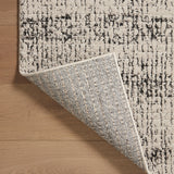 Loloi Darby Oatmeal / Charcoal Rug 0-RUGS-patterned Loloi