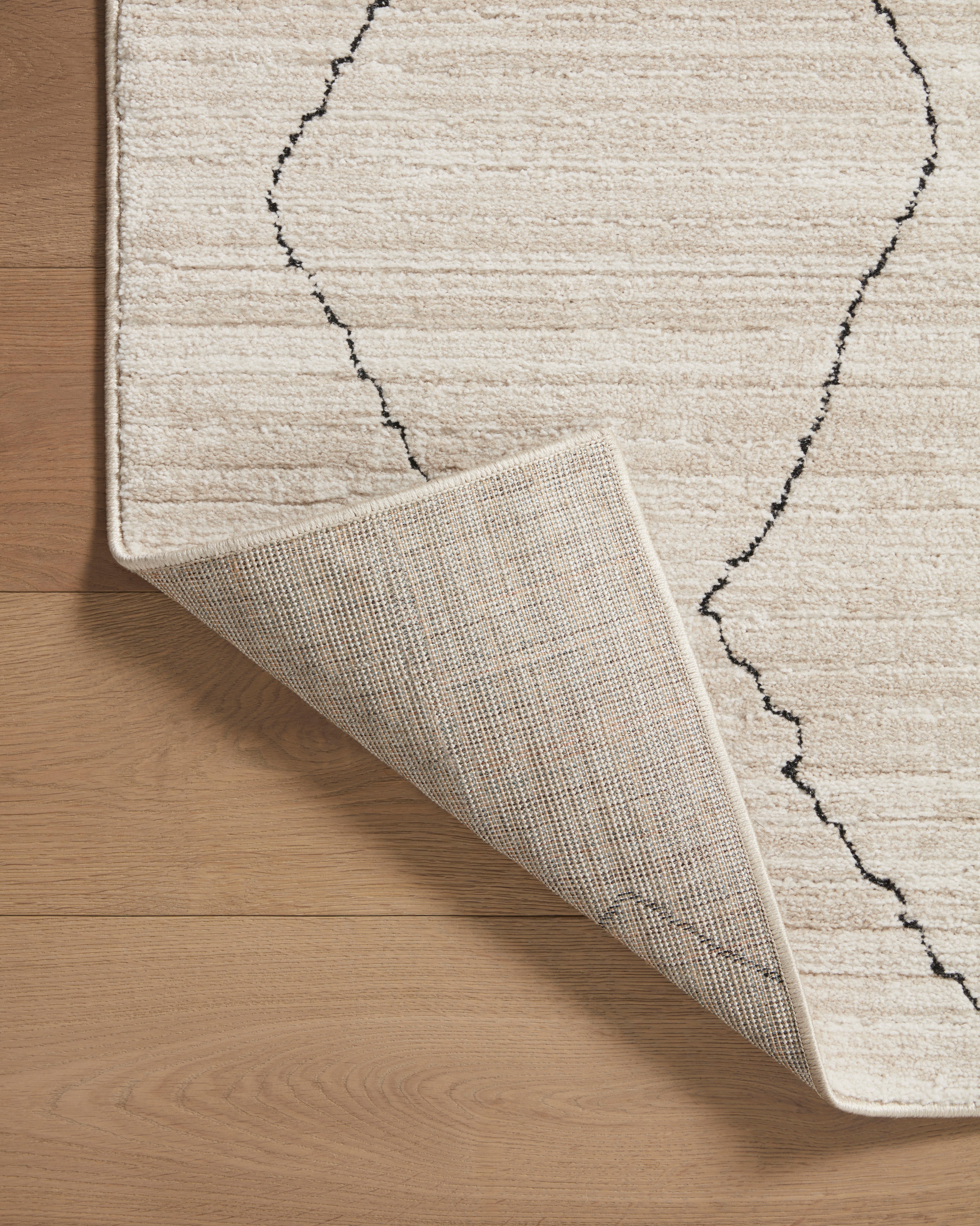 Loloi Darby Sand / Charcoal Rug 0-RUGS-patterned Loloi