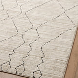 Loloi Darby Sand / Charcoal Rug 0-RUGS-patterned Loloi