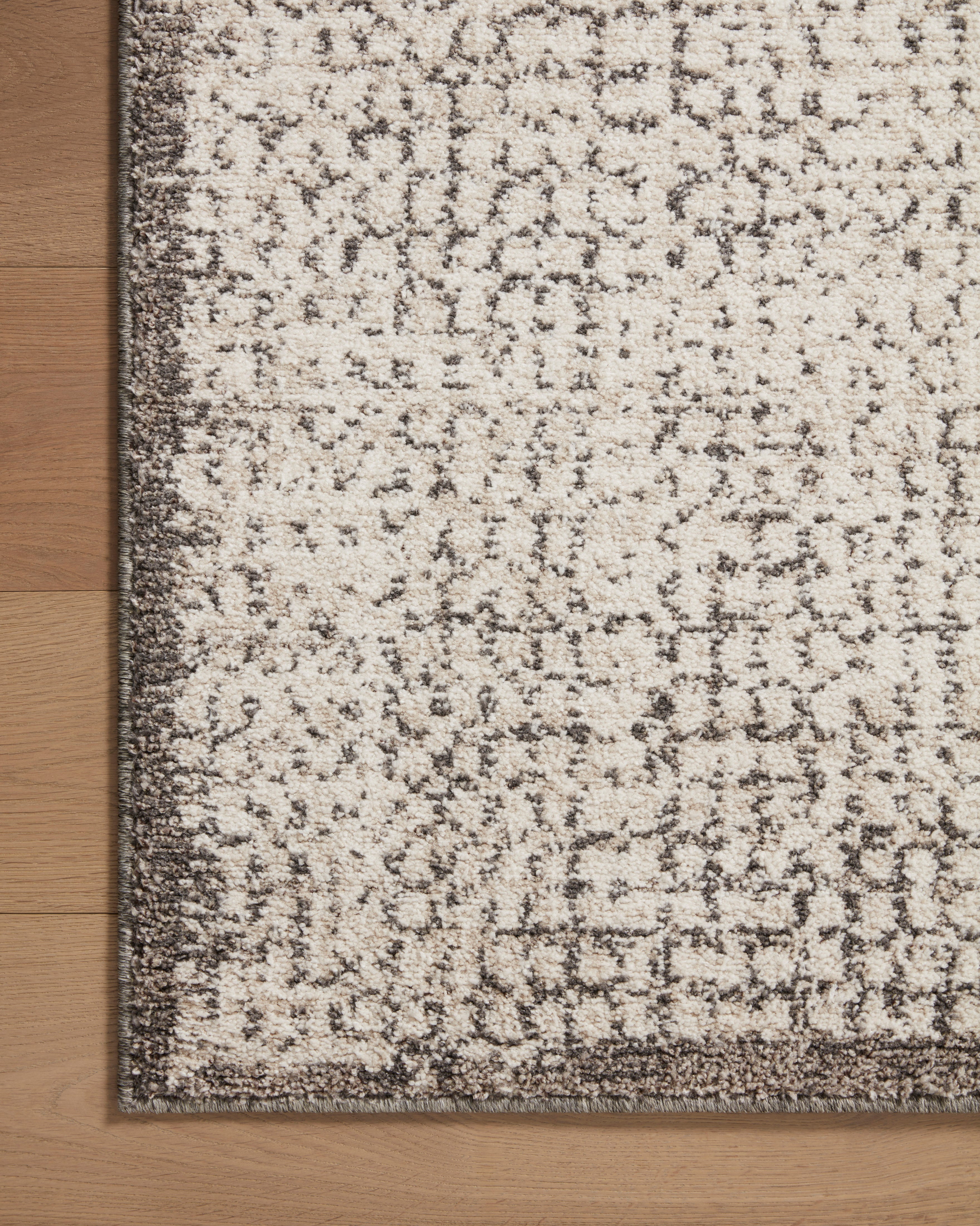 Loloi Darby Ivory / Stone Rug 0-RUGS-patterned Loloi