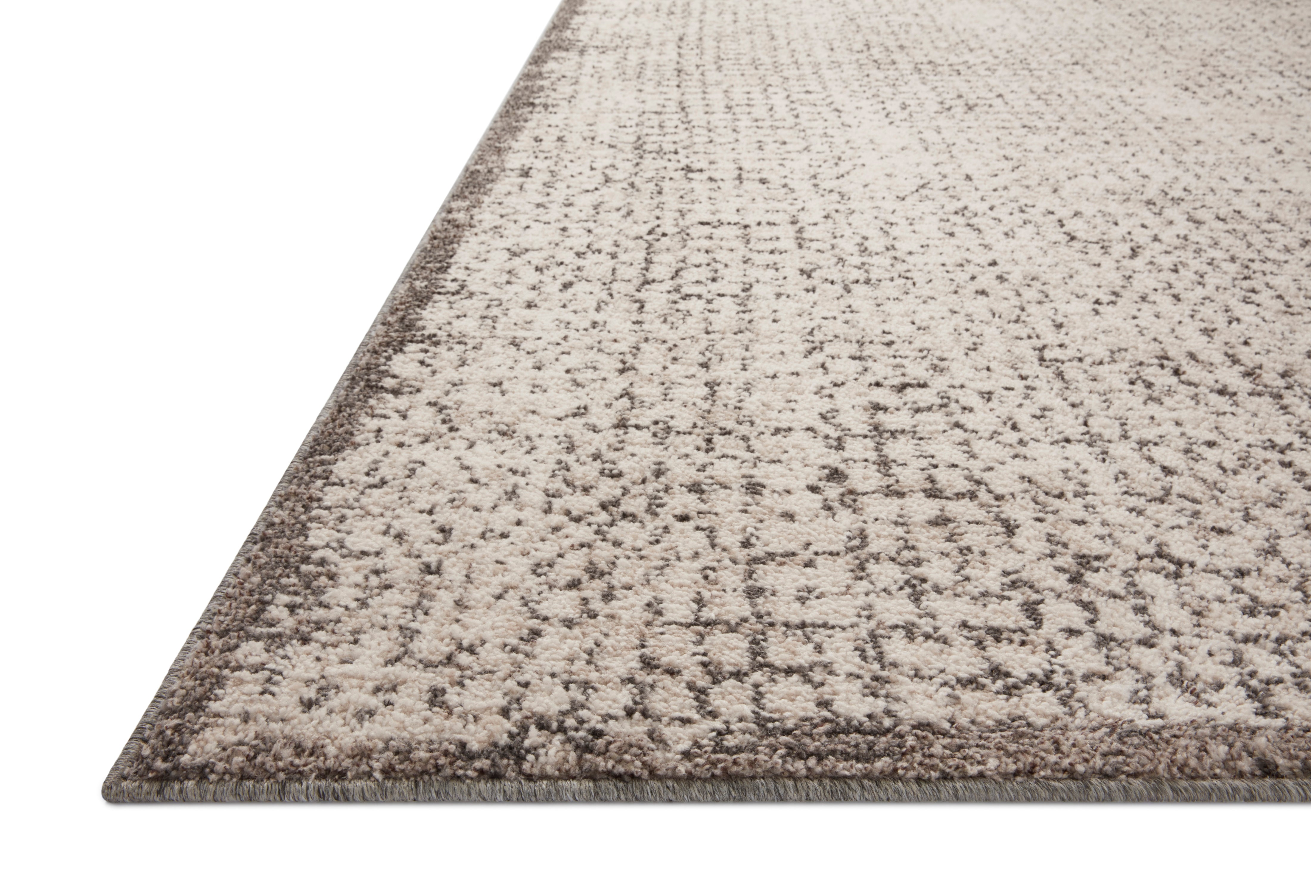 Loloi Darby Ivory / Stone Rug 0-RUGS-patterned Loloi