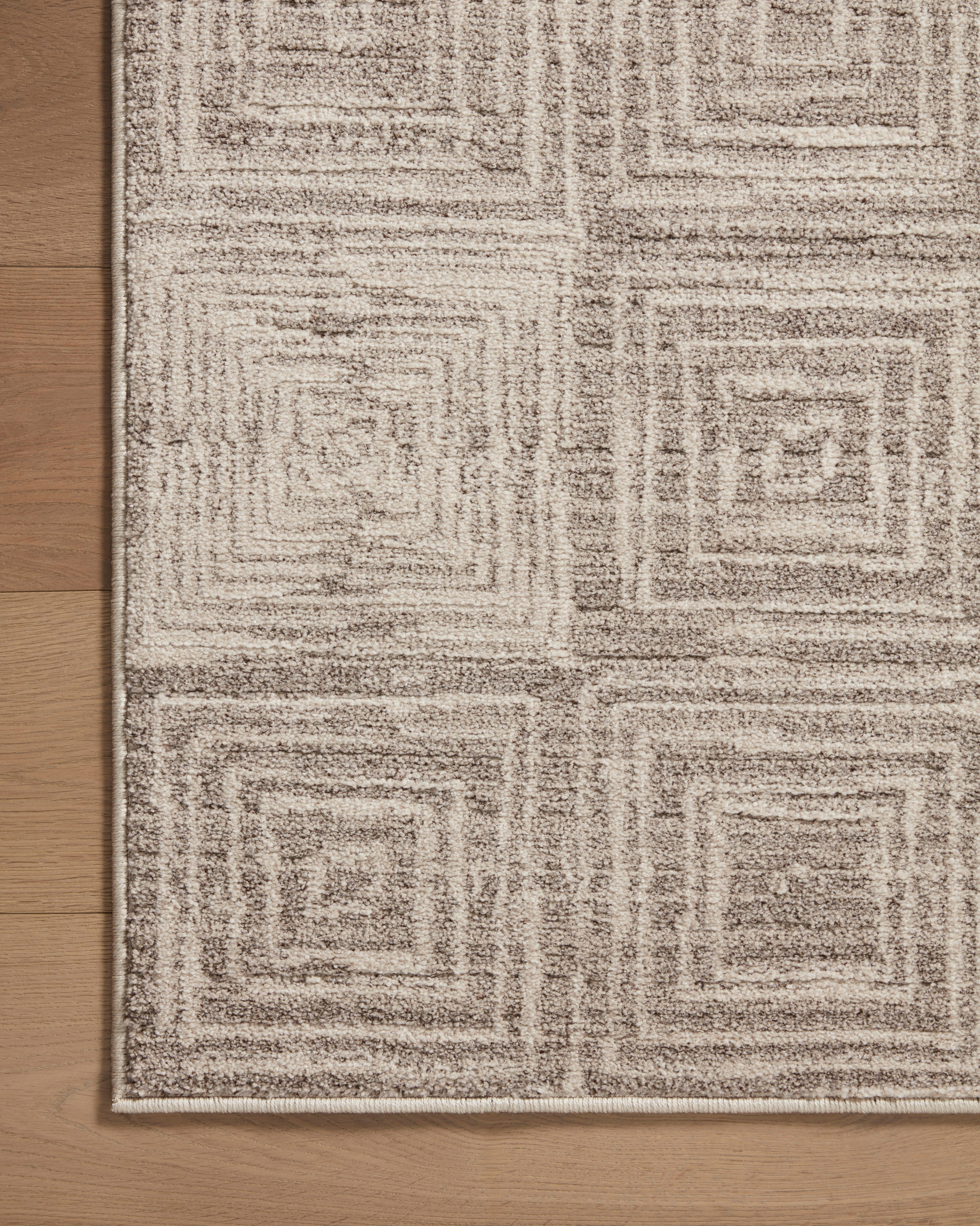 Loloi Darby Beige / Grey Rug 0-RUGS-patterned Loloi