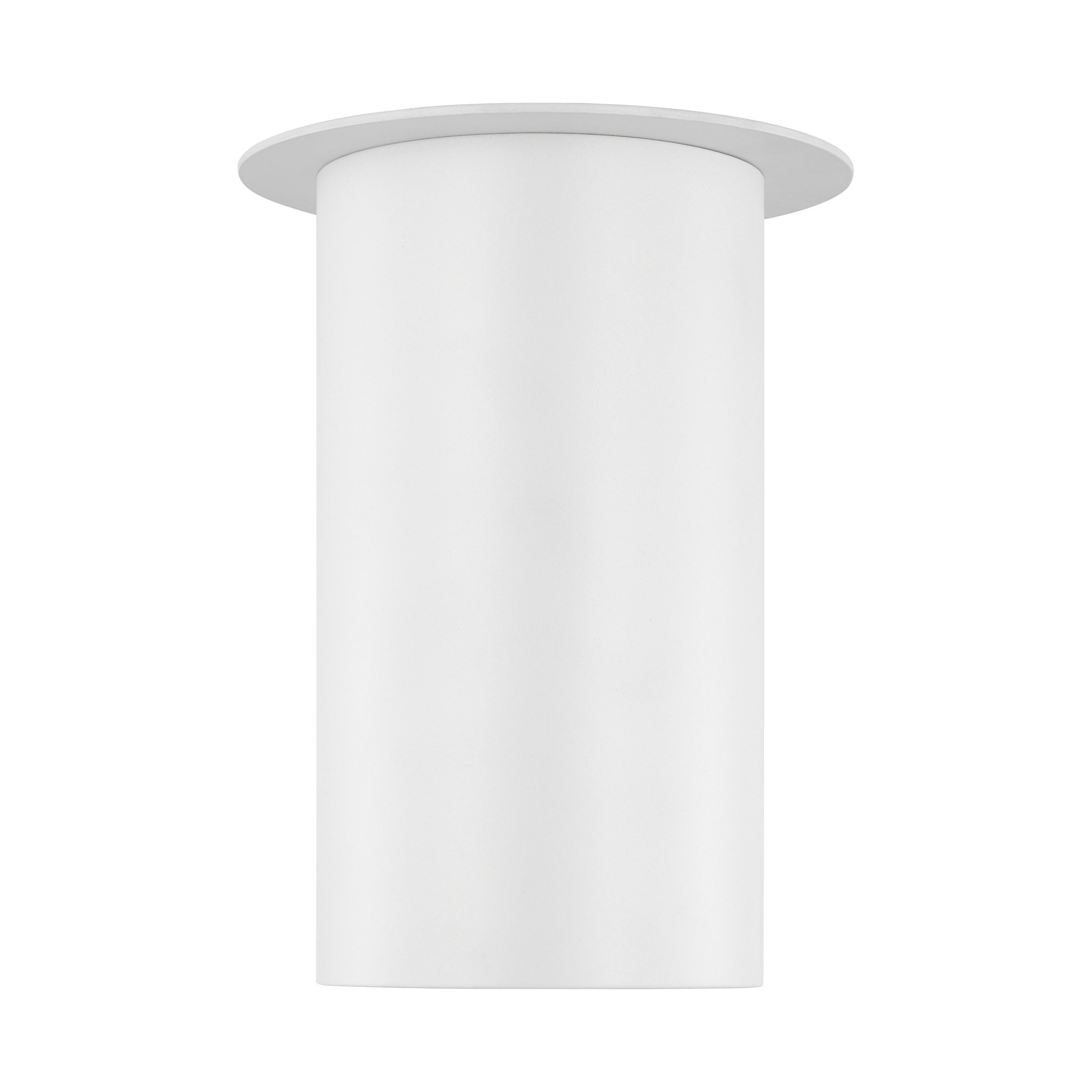 Archer Small Flush Mount LIGHTING - flush mount Visual Comfort Matte White