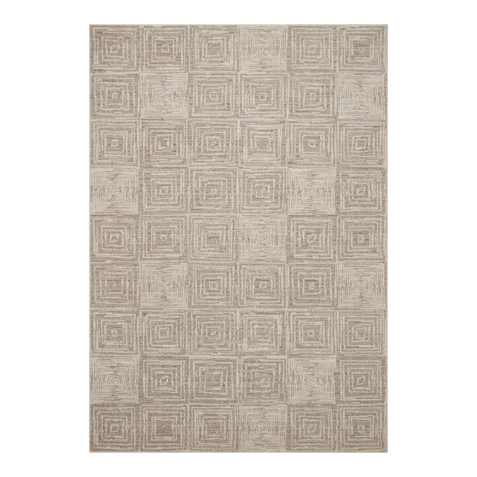 Loloi Darby Beige / Grey Rug 0-RUGS-patterned Loloi